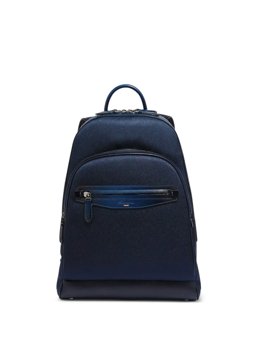 Logo-Engraved Backpack by Santoni