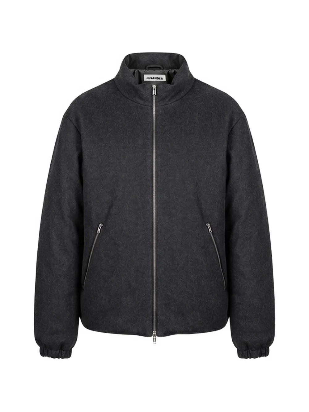 Zip-Up Wool Jacket by Jil Sander