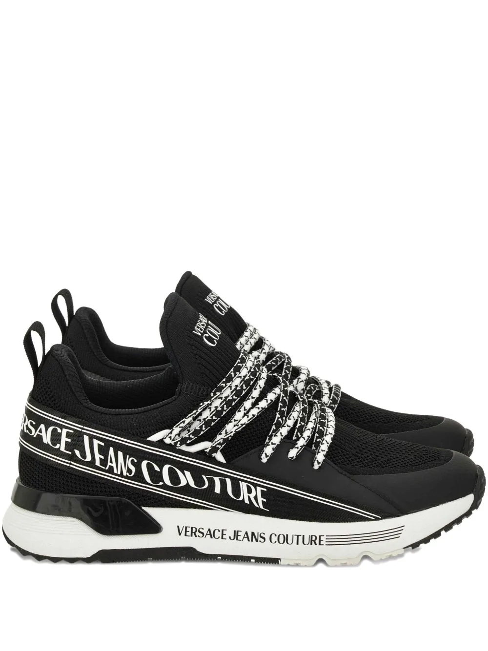 Lace-Up Logo Sneakers by Versace Jeans Couture