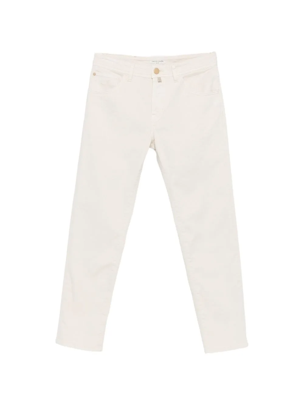 Logo-Patch Straight-Leg Jeans by Jacob Cohën