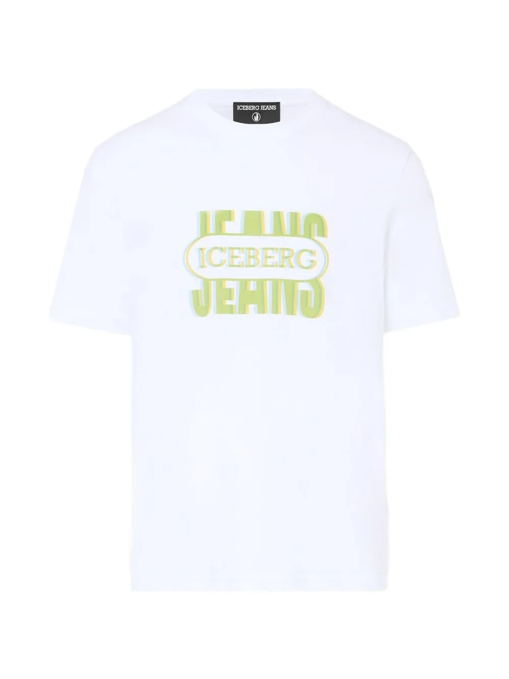 Logo-Print Cotton T-Shirt by Iceberg