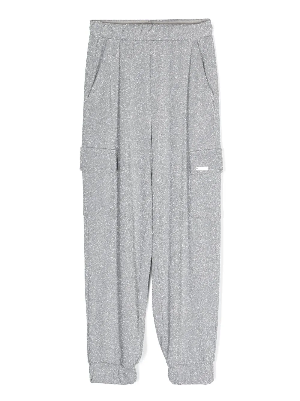 Lurex Cargo Trousers by Monnalisa