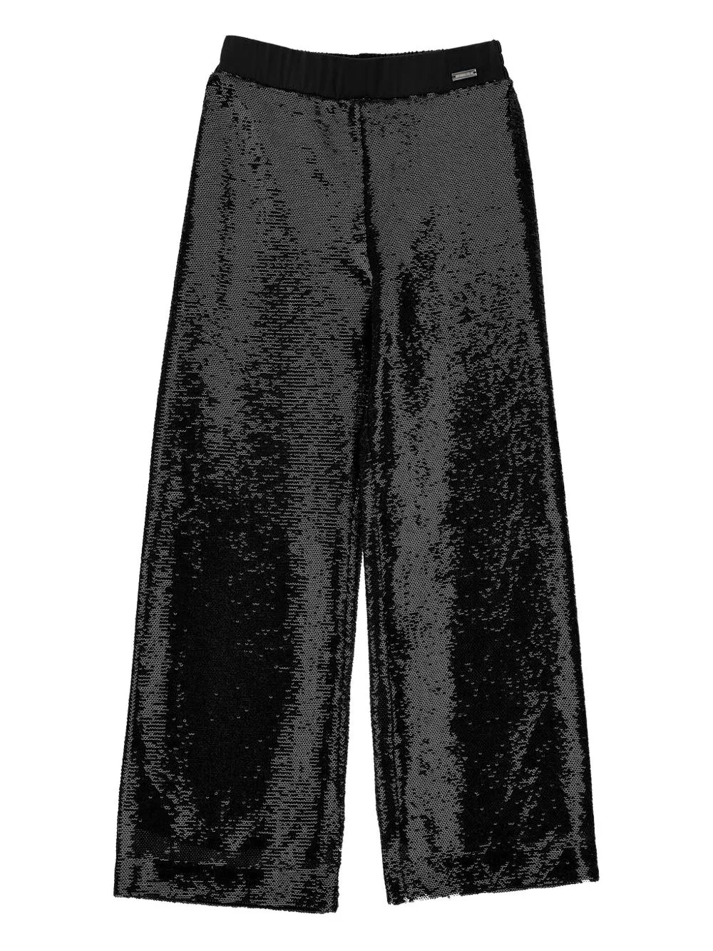 Sequin Wide-Leg Trousers by Monnalisa