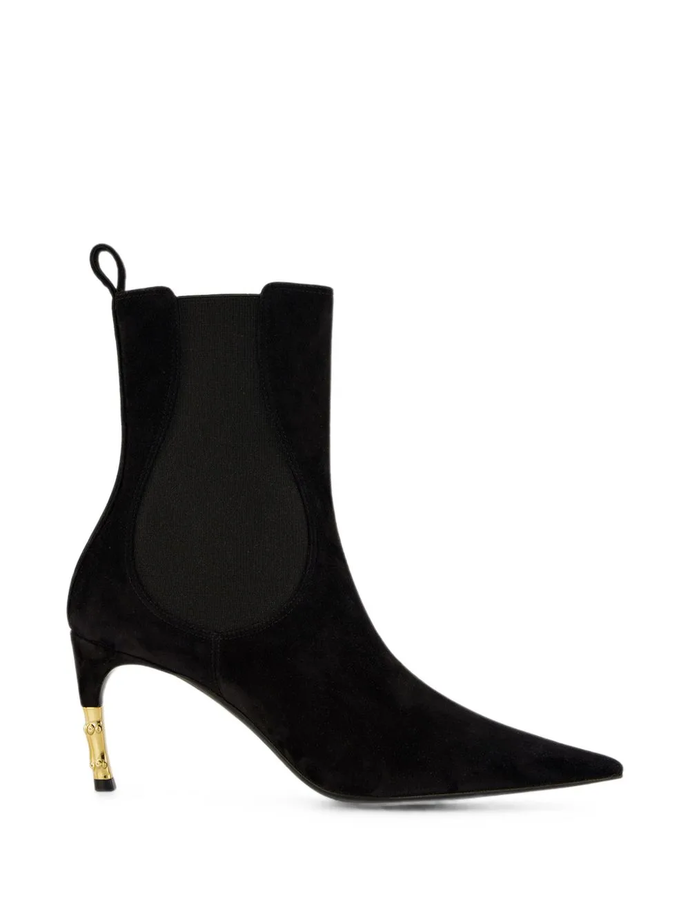Castello Bamboo-Heel Ankle Boots by Gucci