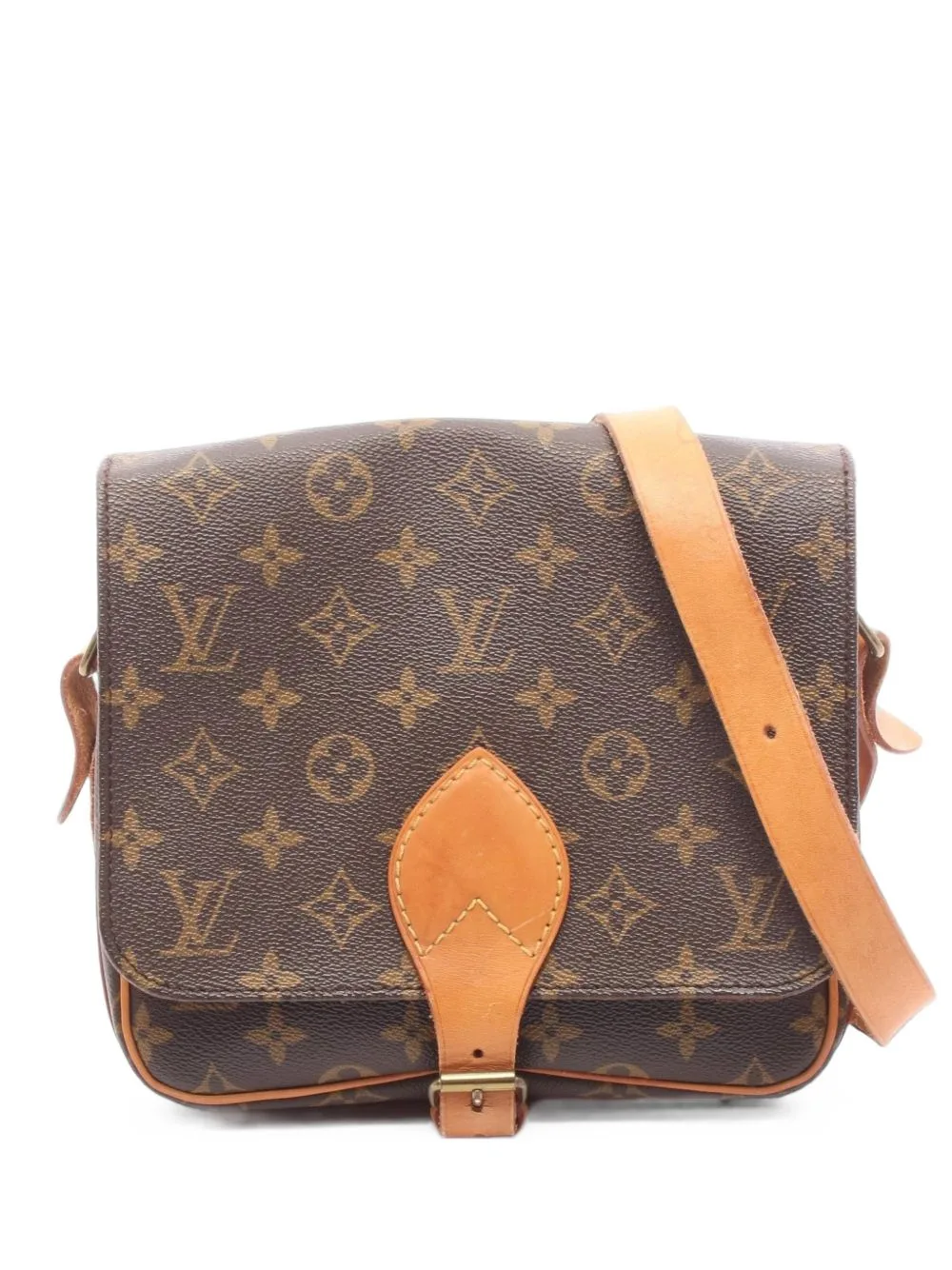 Medium 1989 Monogram Cartesier mm Shoulder Bag by Louis Vuitton Pre-Owned