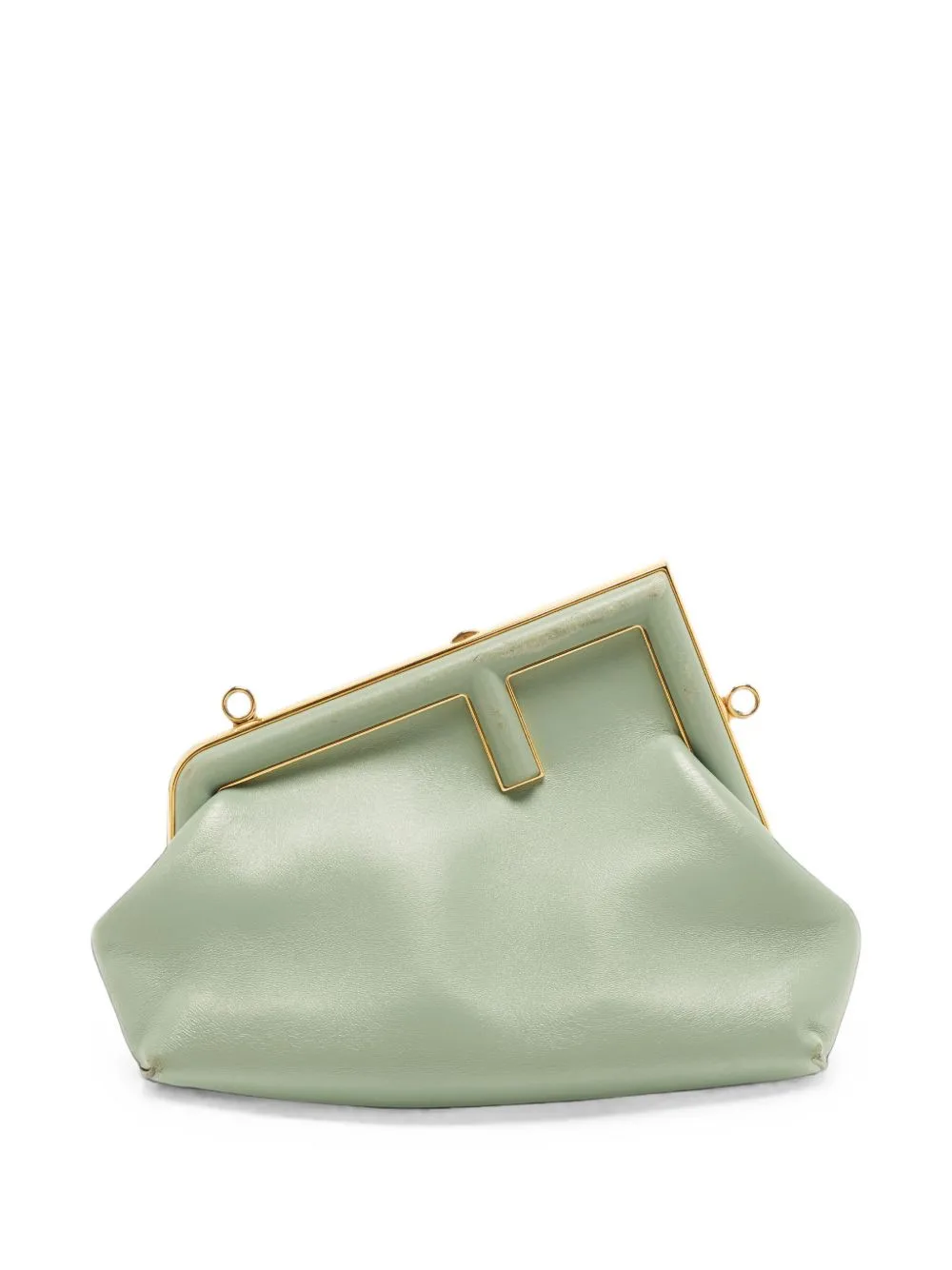 2022 First Small Leather Clutch Bag by Fendi Pre-Owned