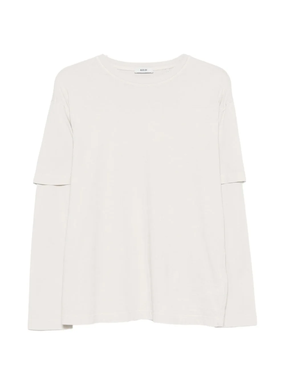 Lois Layered-Sleeve T-Shirt by AGOLDE