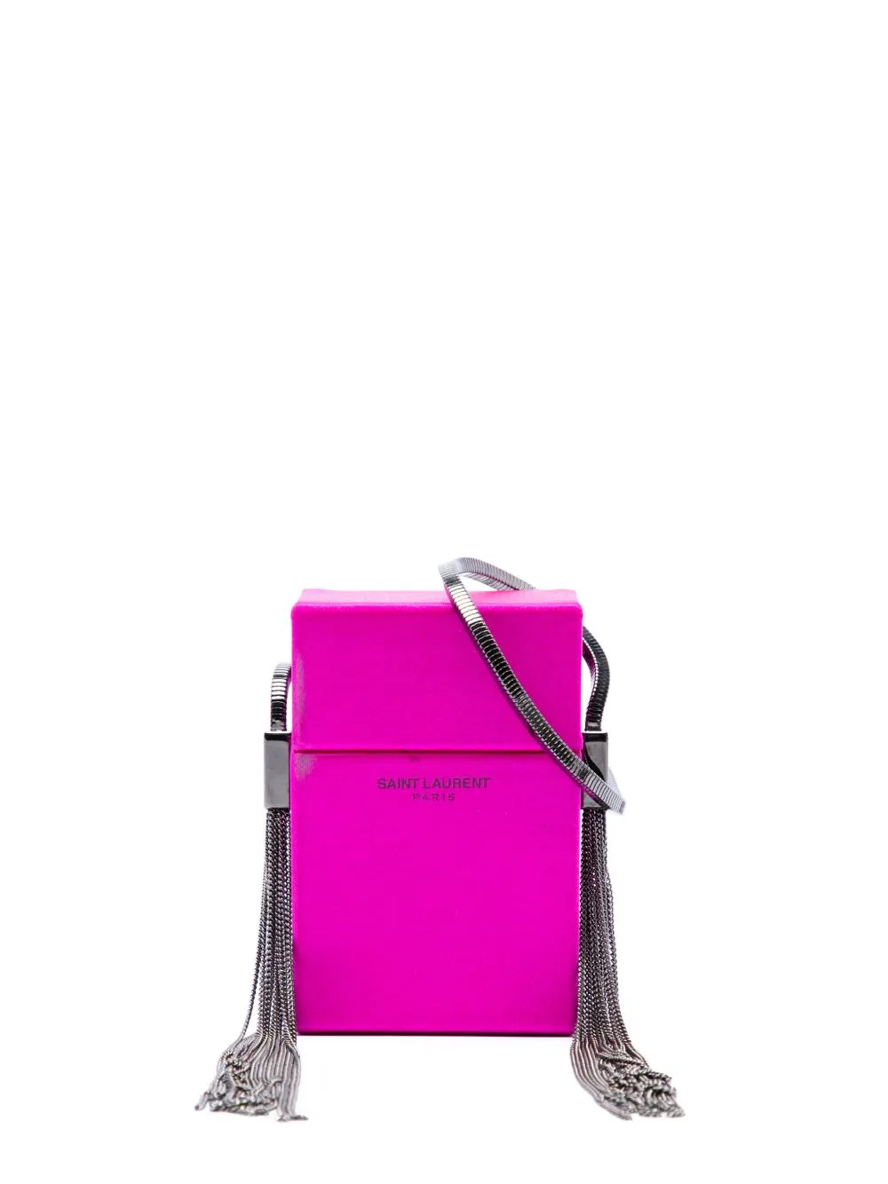 2018 Mini Silk Smoking Box Crossbody Bag by Saint Laurent Pre-Owned