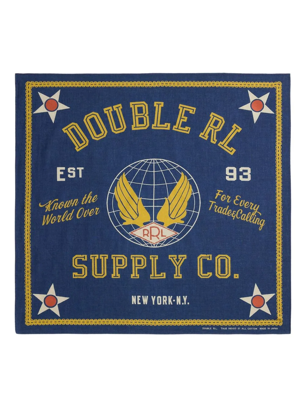 Logo-Printed Cotton Bandanna by Ralph Lauren RRL