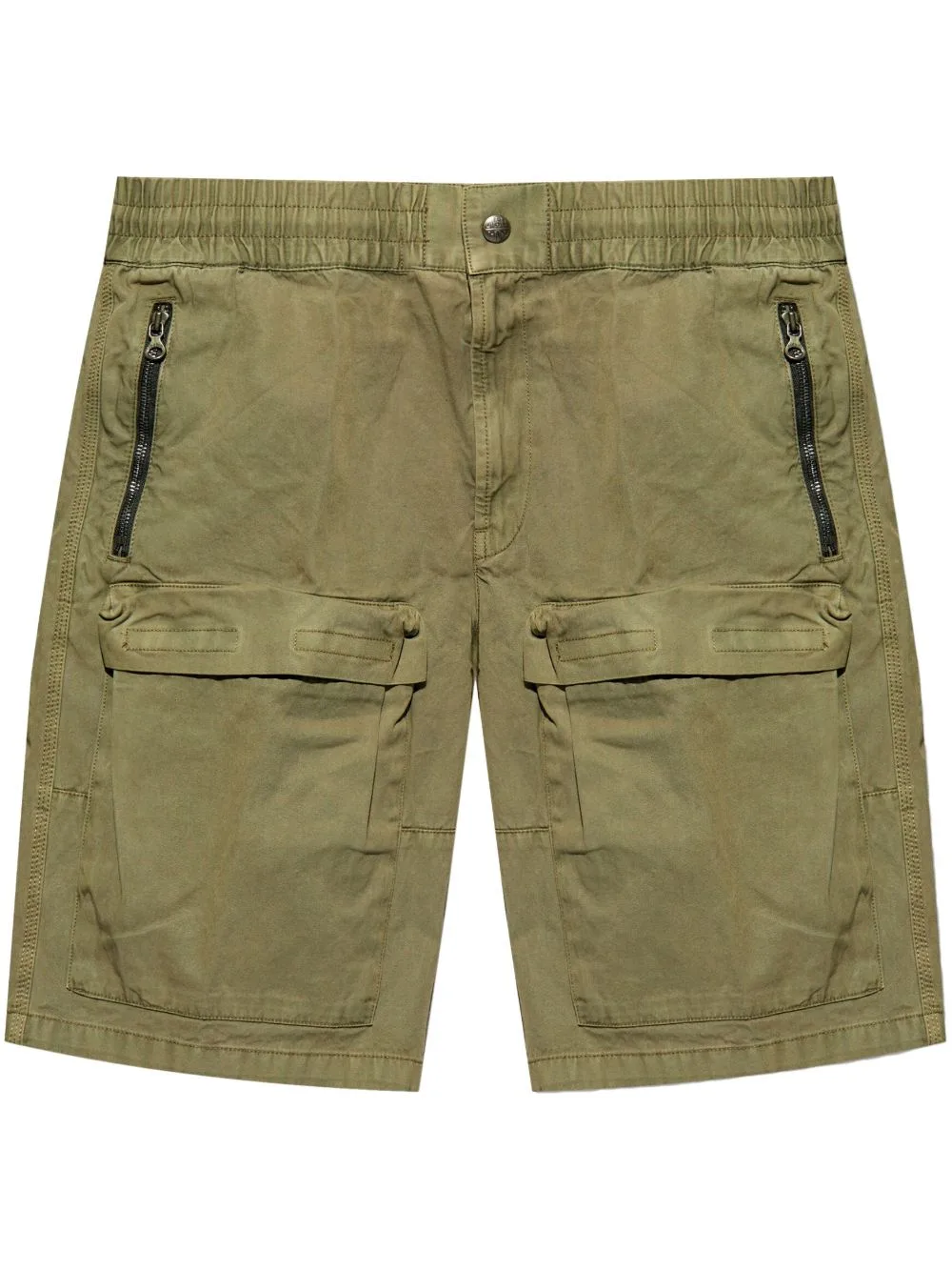 P-Beeck Mid-Rise Cargo Shorts by Diesel