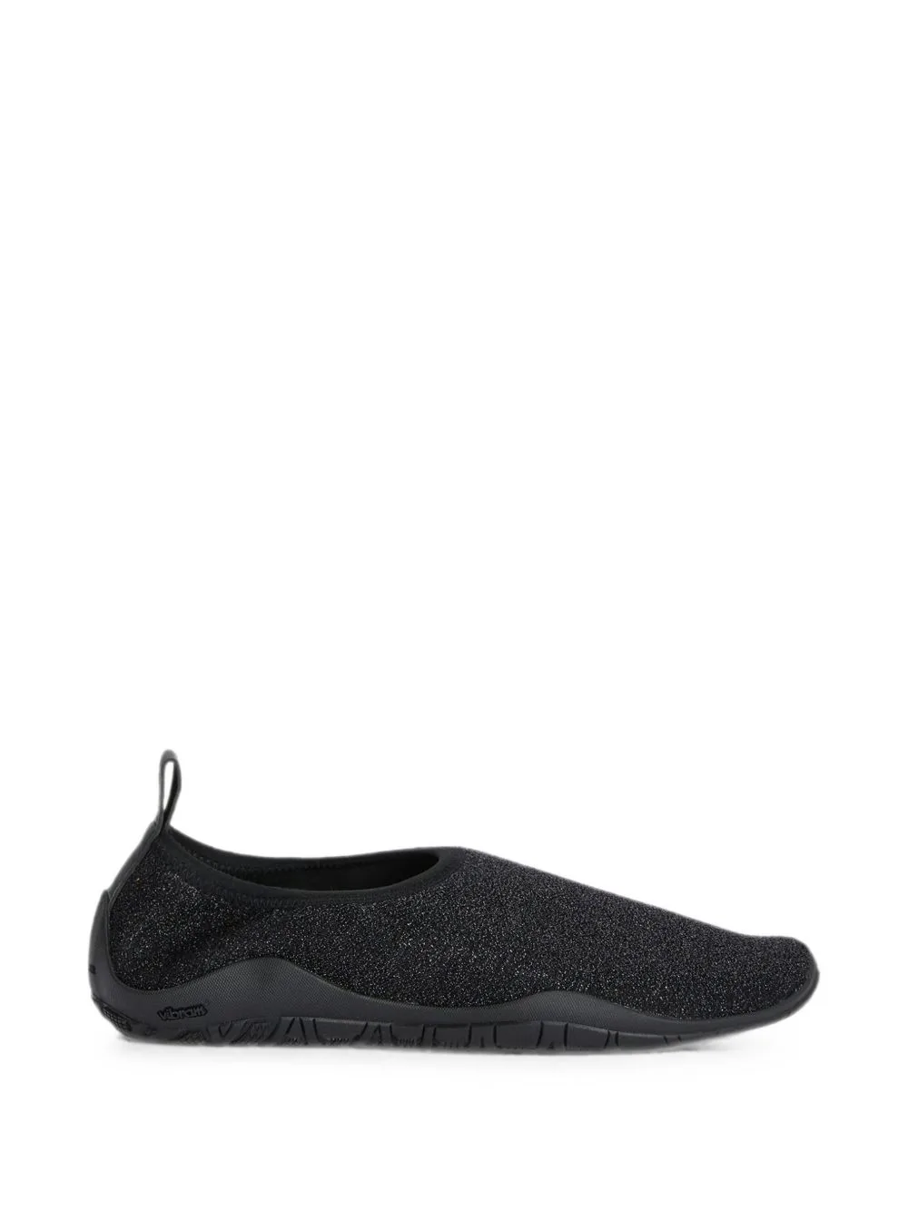 Glitter-Effect Pull-Tab Sneakers by Jil Sander