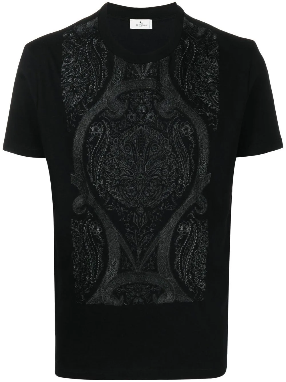 Embroidered-Logo T-Shirt by ETRO