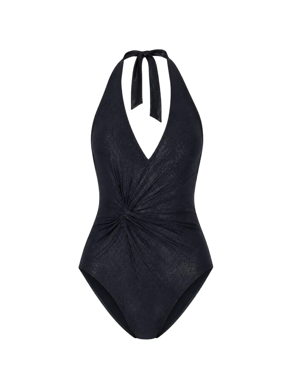 Pretty Women Halterneck Twist-Detail Swimsuit by Gottex