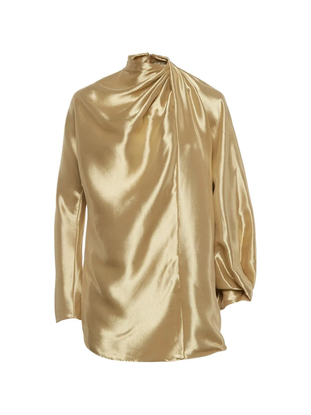 Draped Zipped Top