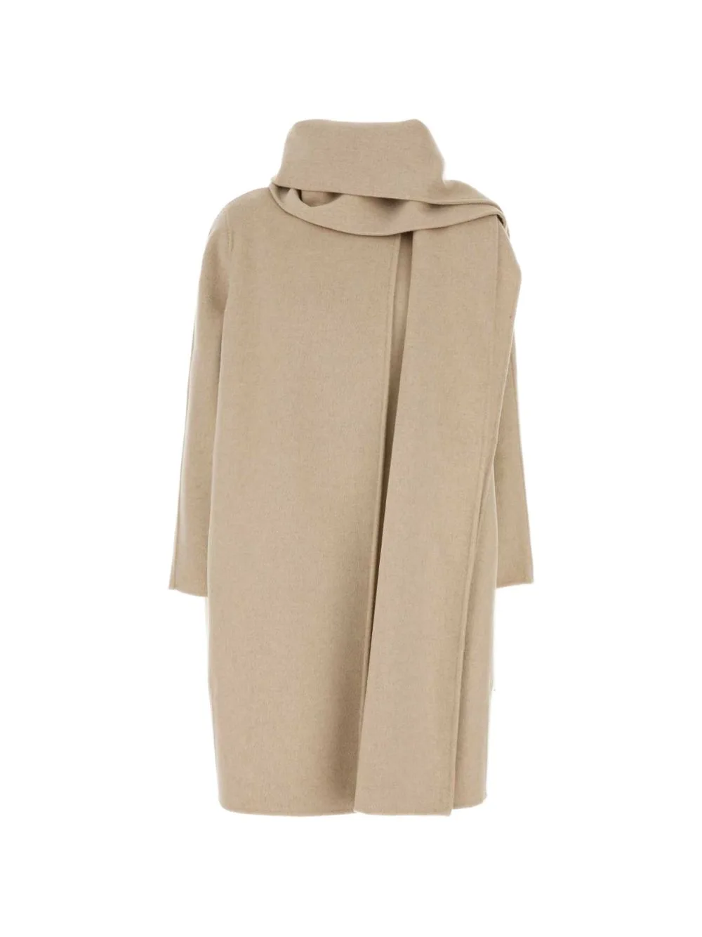 Scarf-Detail Coat by Calvin Klein