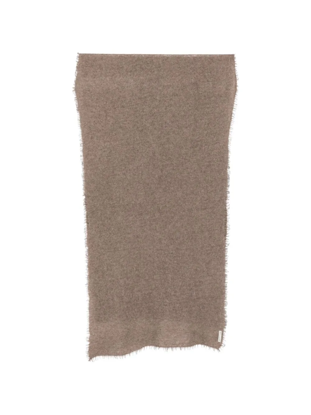 Fringed Cashmere Scarf by MIRROR IN THE SKY