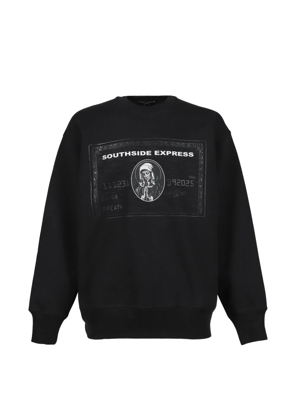 Graphic Crew-Neck Sweatshirt by BREATH