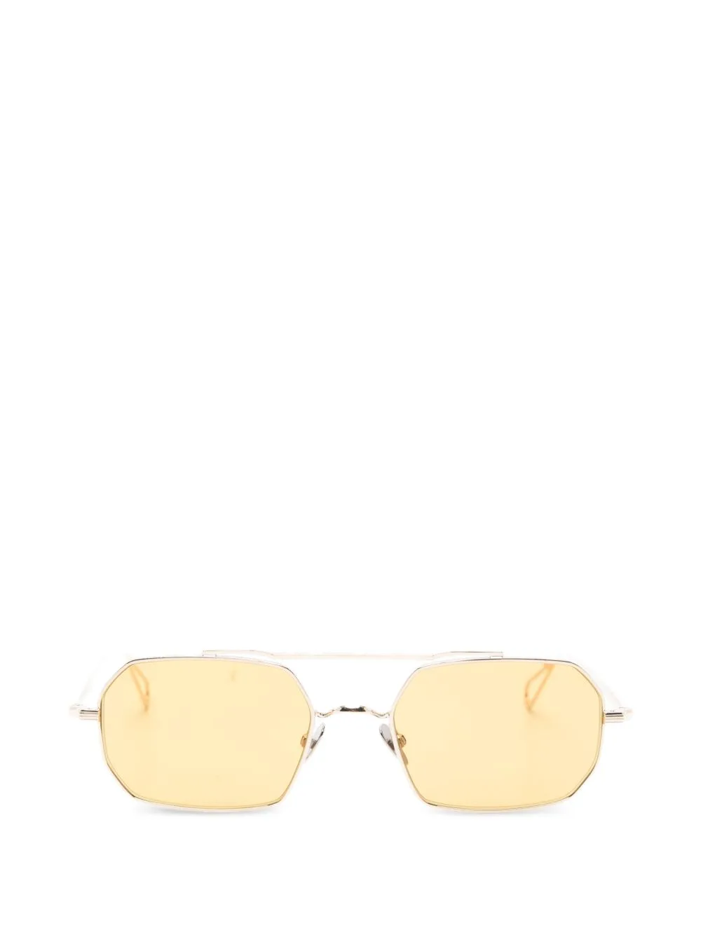 Clovis Geometic-Frame Sunglasses by Ahlem