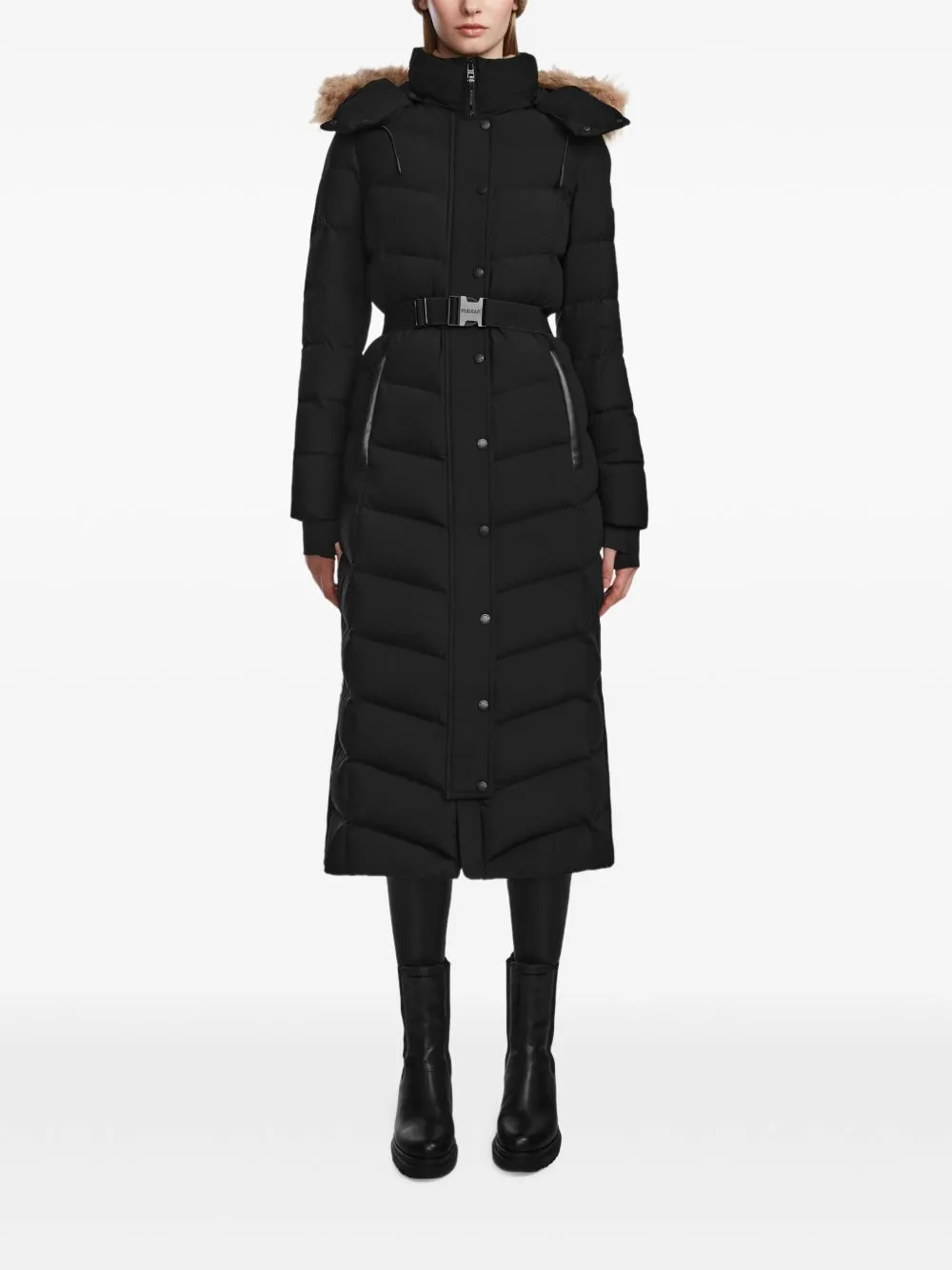 Elsie M Quilted Down Coat