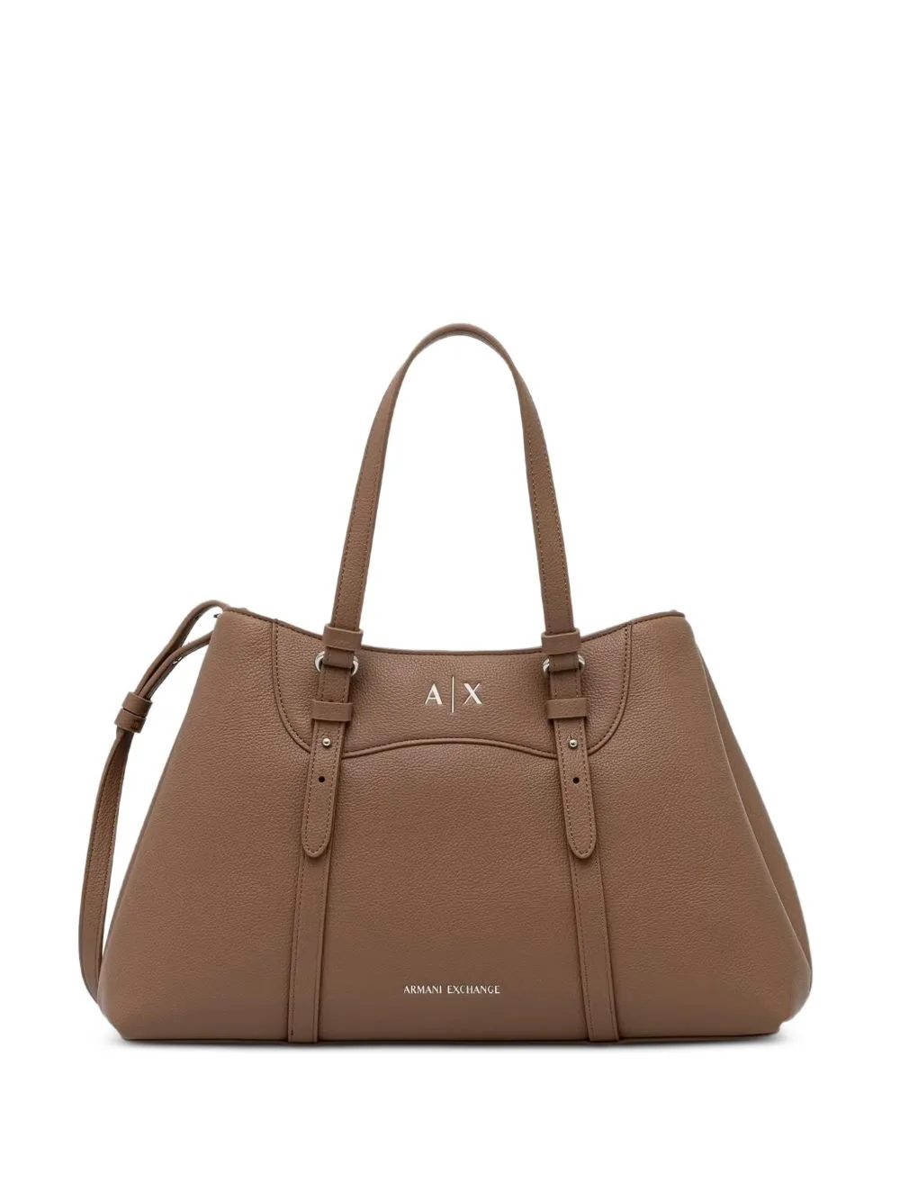 Grained-Effect Shoulder Bag by Armani Exchange