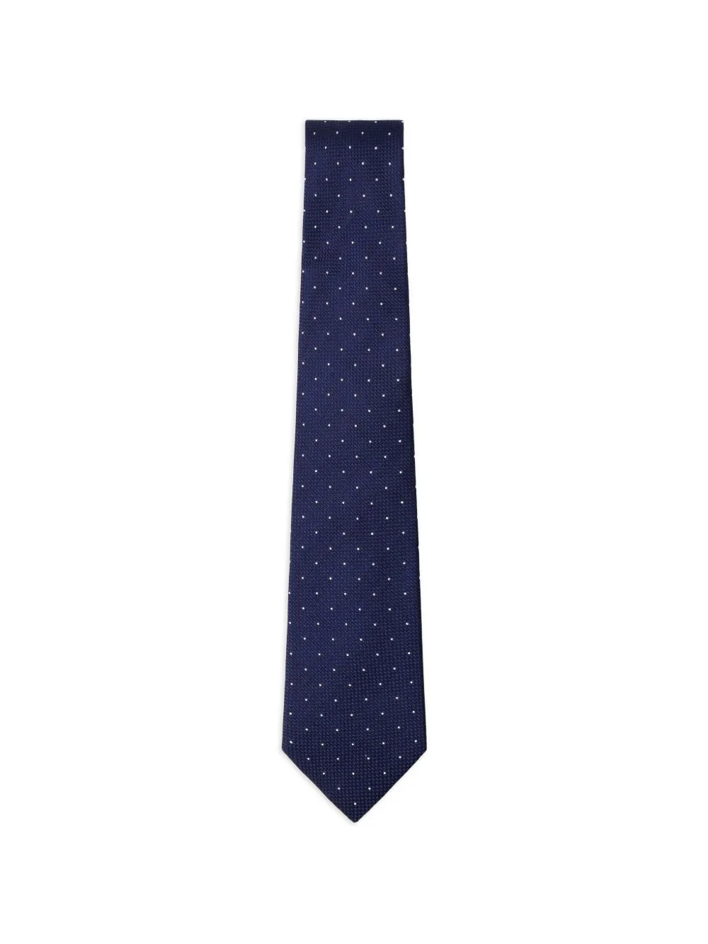 Polka-Dot Textured-Weave Tie by Hackett London