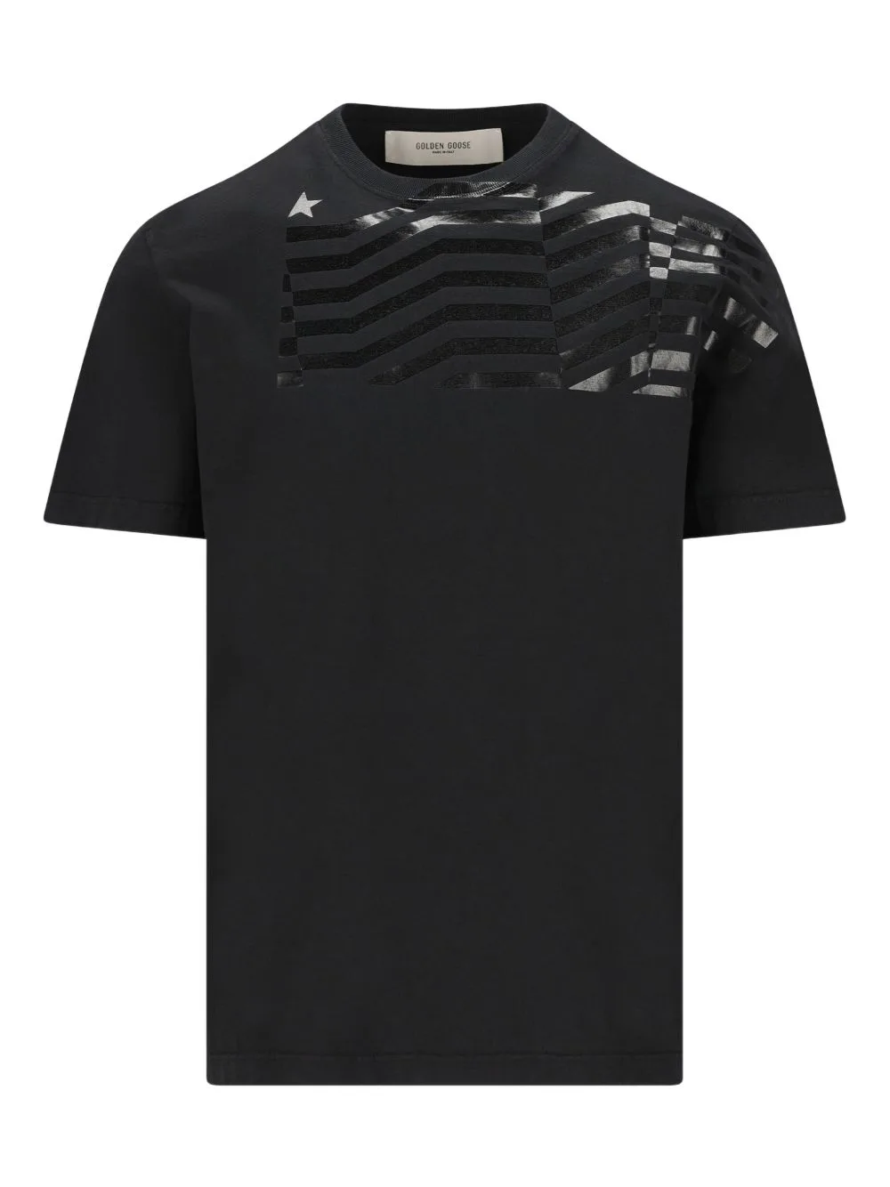 Tone-On-Tone Print T-Shirt by Golden Goose
