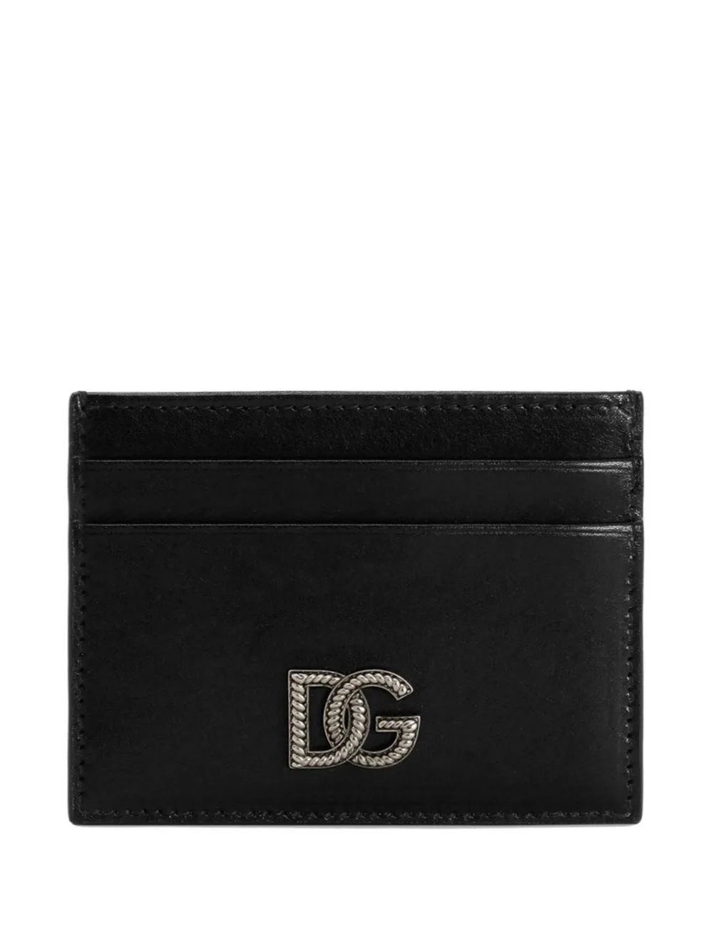 Tempesta Calfskin Card Holder by Dolce & Gabbana