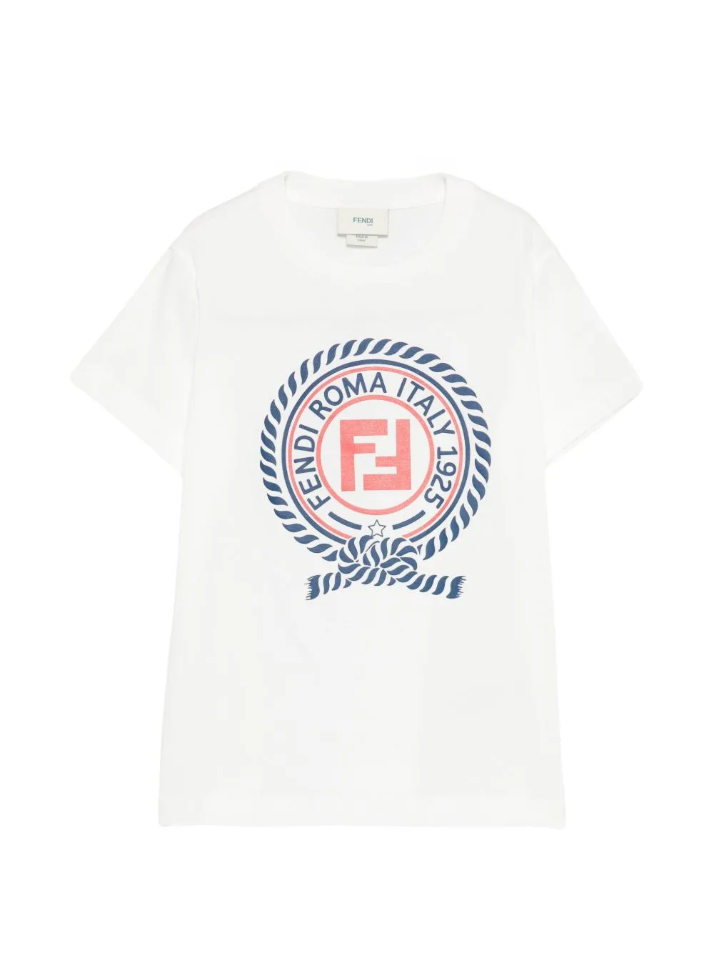 Logo-Print T-Shirt by Fendi Kids