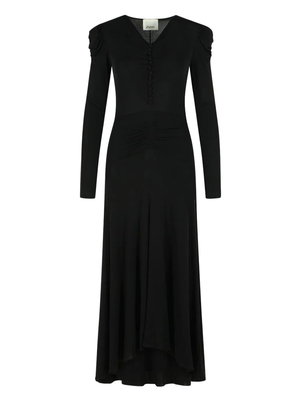 Nejima Ruched Maxi Dress by ISABEL MARANT