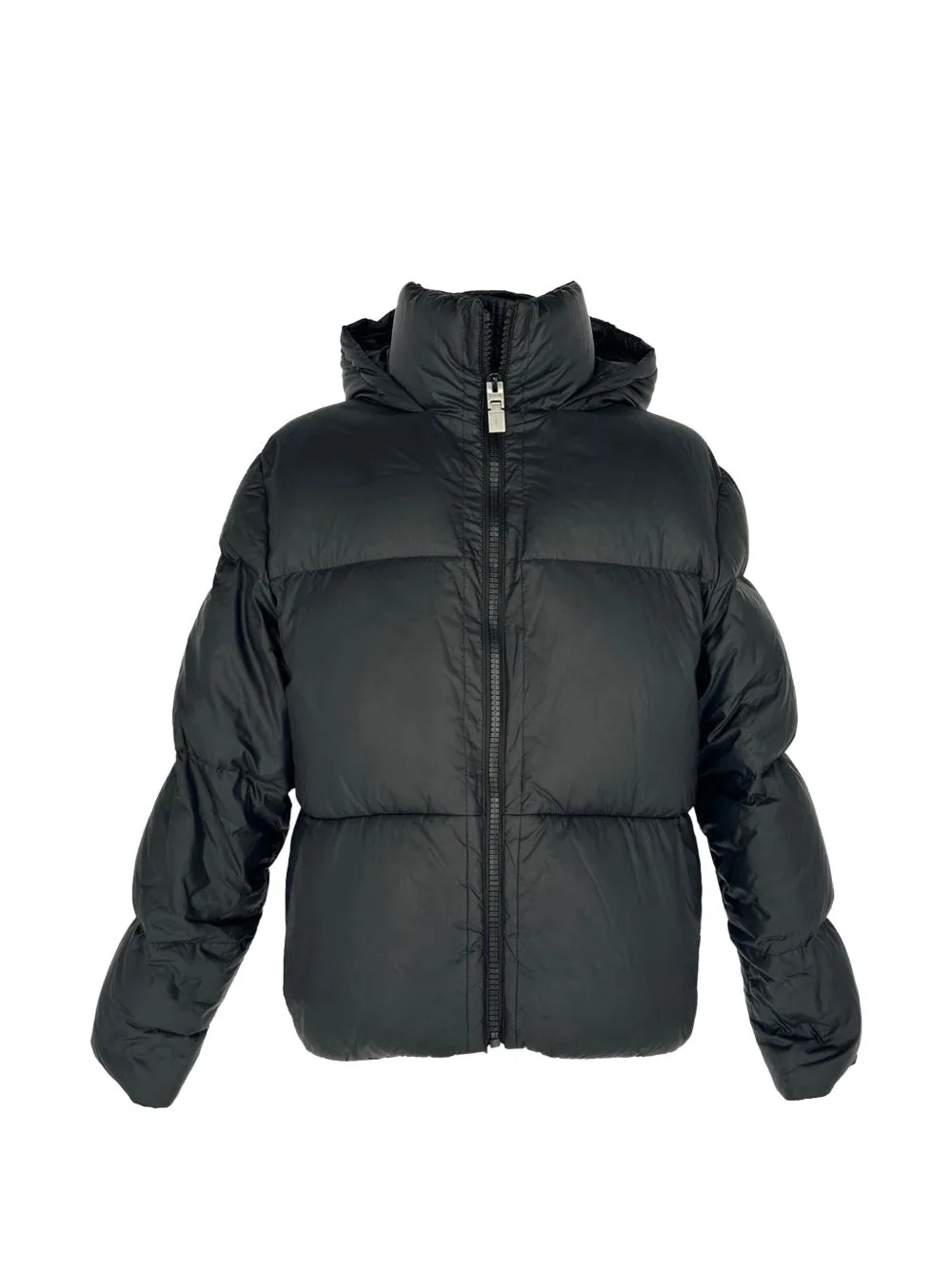 Logo-Print Quilted Jacket