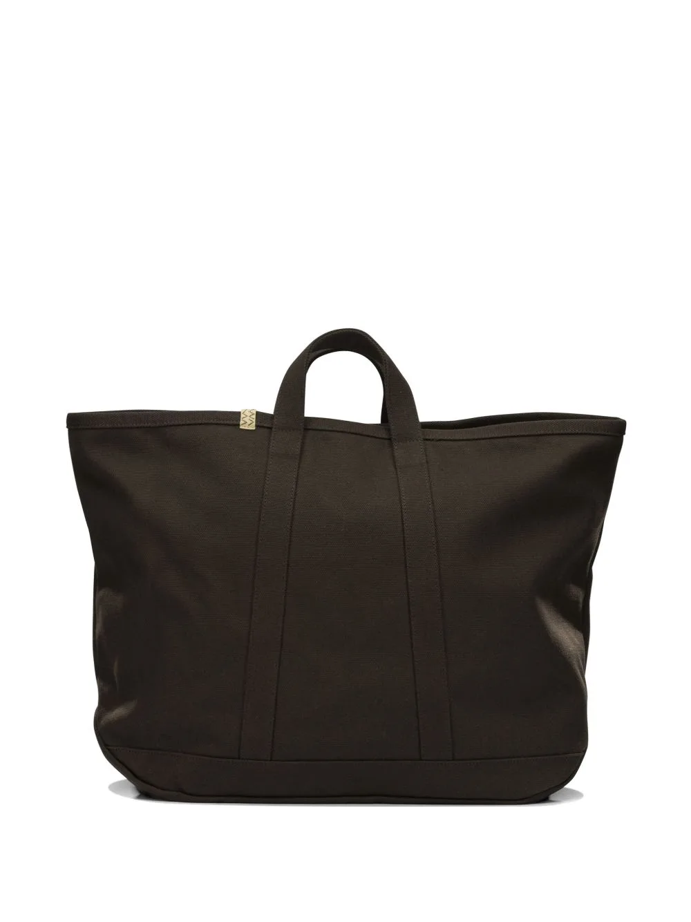 Large Rime Logo-Detail Cotton Tote Bag
