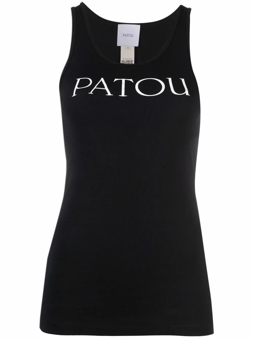 Logo-Print Tank Top by Patou