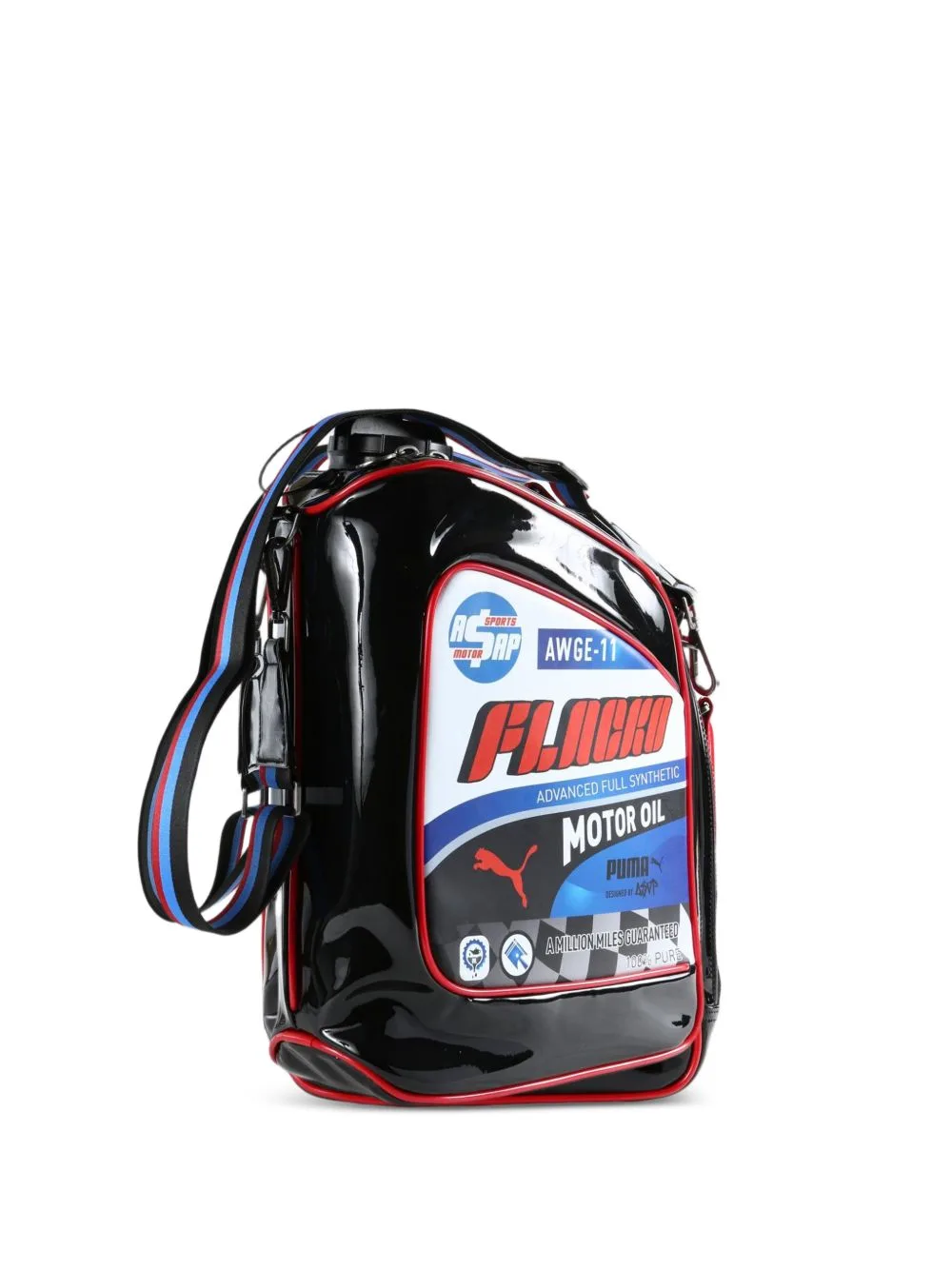 PUMA x A$AP ROCKY Motor Oil-Print Clutch Bag by PUMA