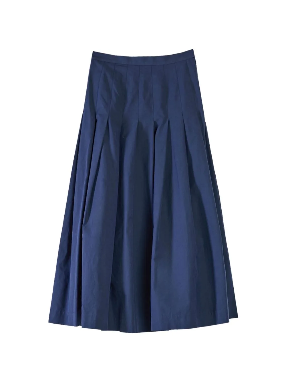 Pleated Midi Skirt