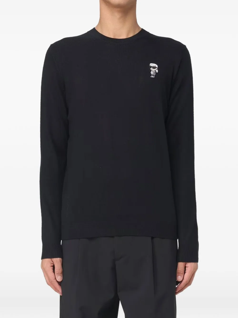 Logo-Patch Sweater