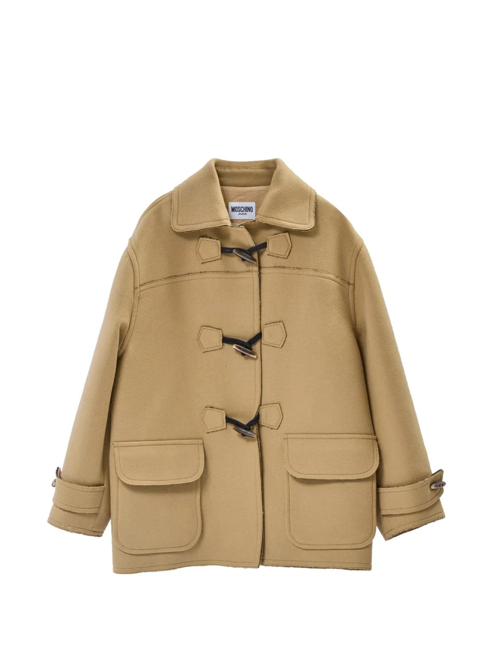 Toggle-Fastening Notch-Lapel Coat by MOSCHINO JEANS