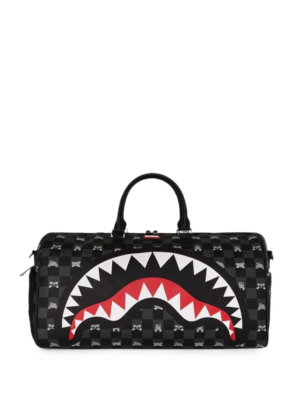 Shark Check Duffle Bag by Sprayground