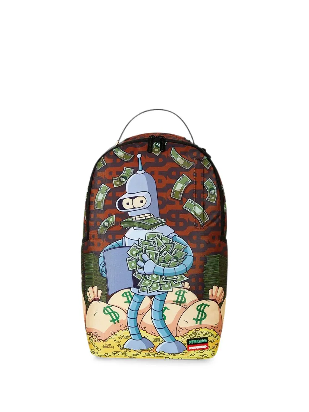 Sprayground x Futurama Cash-In Bender Backpack by Sprayground