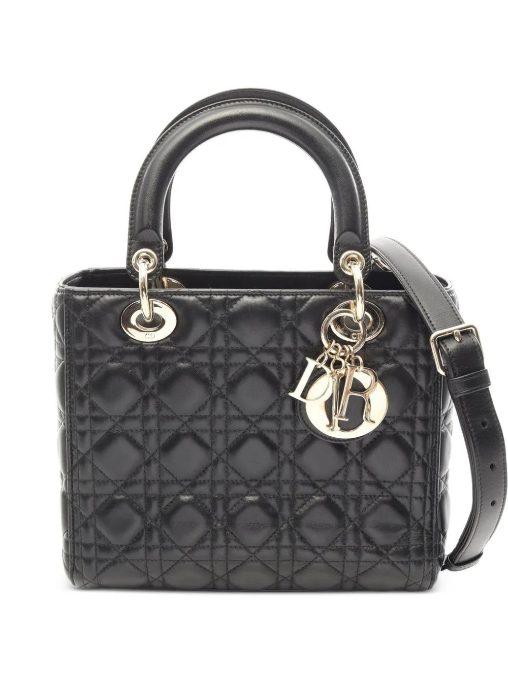 2010s Lady Dior Canage Handbag by Christian Dior Pre-Owned