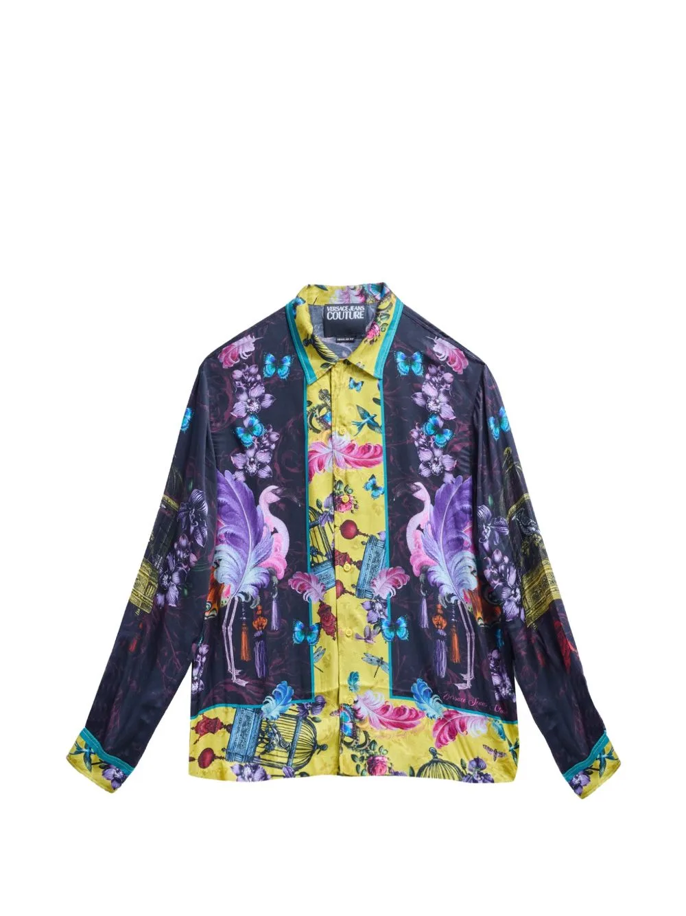 Graphic-Print Shirt by Versace Jeans Couture