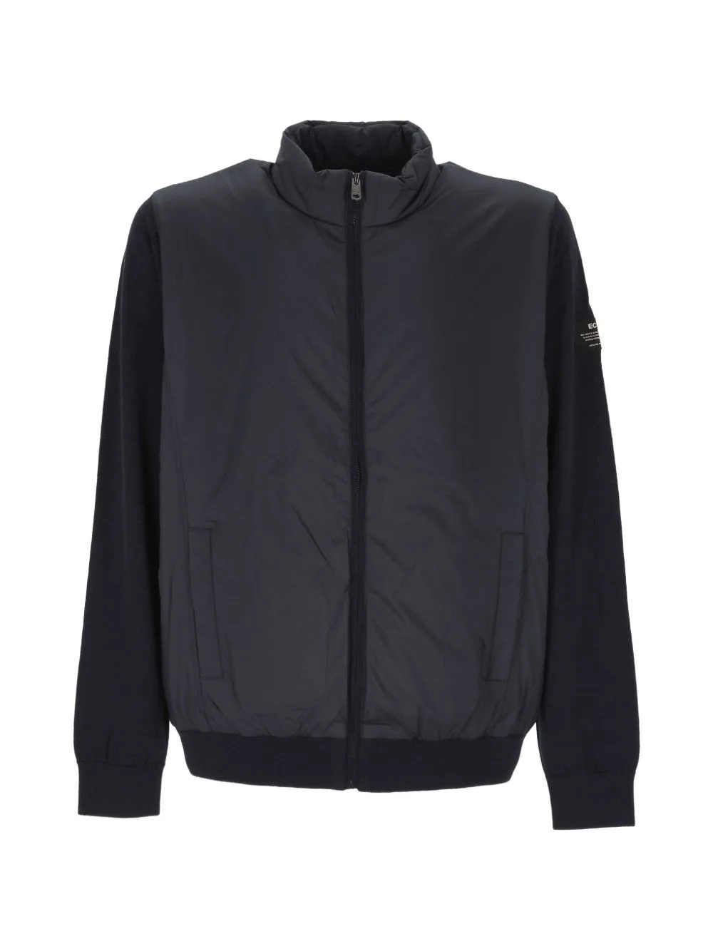 Logo-Patch Panelled Jacket by Ecoalf