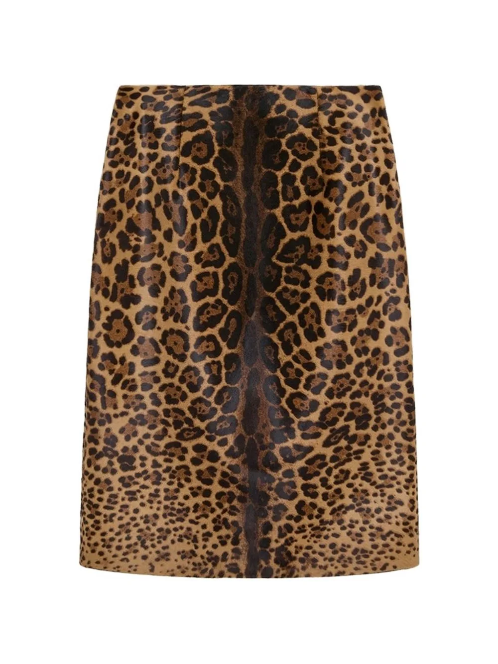 Carmen Leopard-Print Midi Skirt by 16Arlington