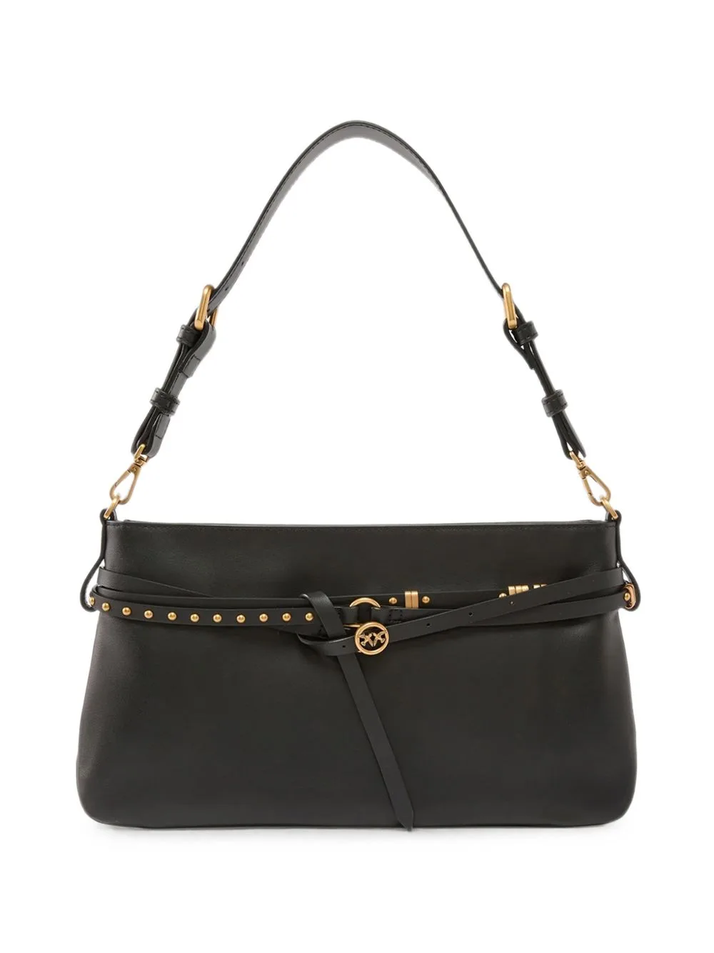 Belt Medium Shoulder Bag in Leather by PINKO