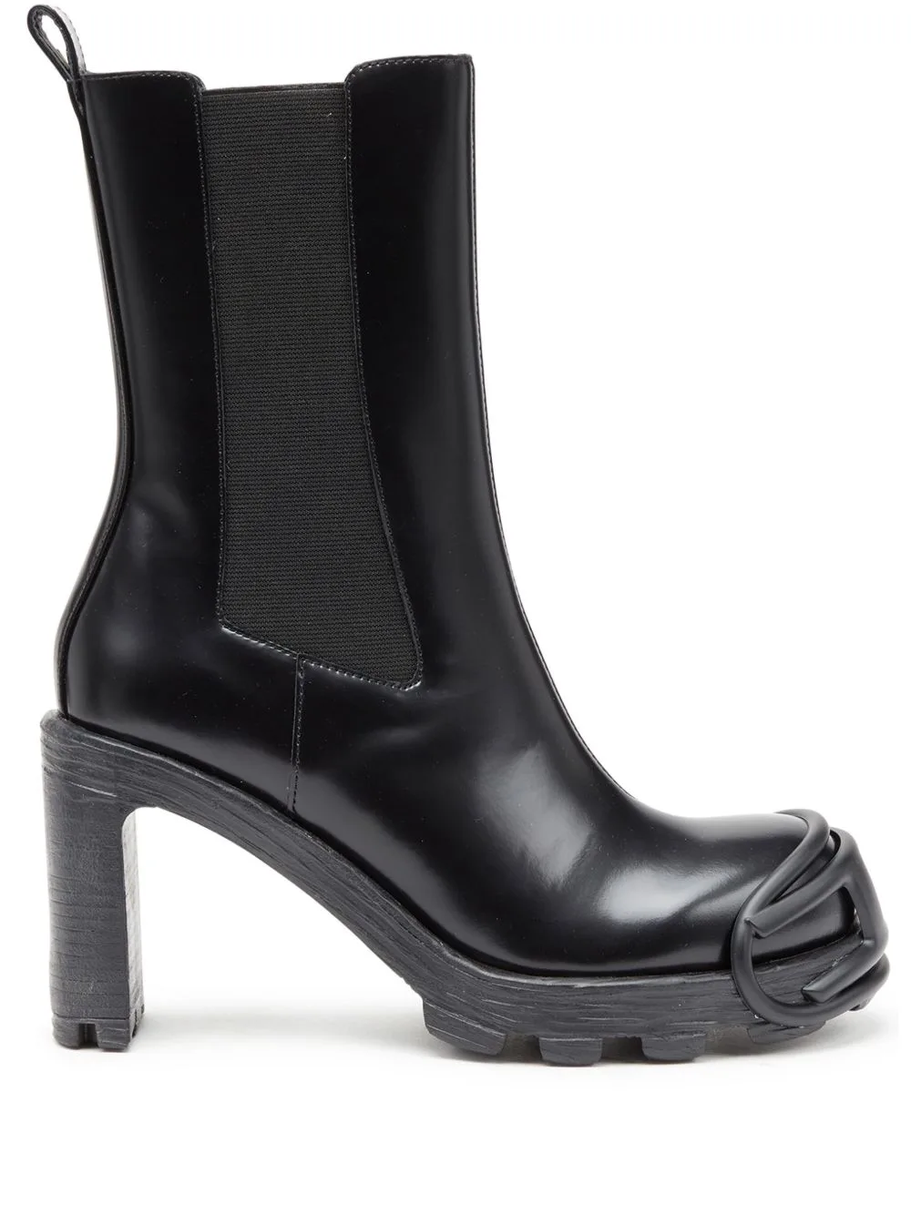 D-Hammer Leather Boots by Diesel