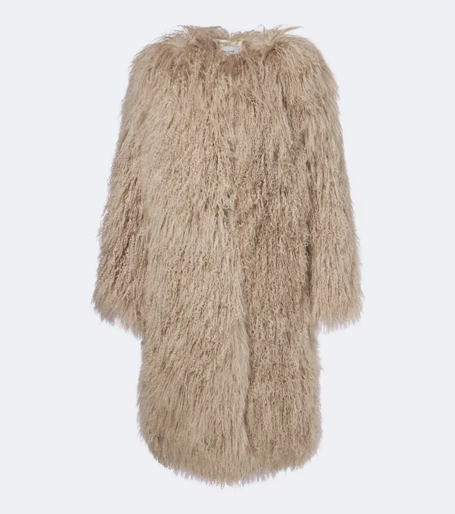 Shearling Coat by Yves Salomon