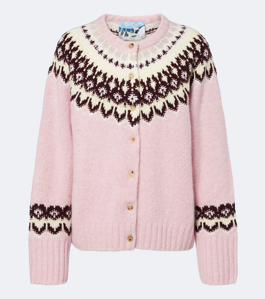Loze Fair Isle Cashmere Cardigan by Arch4