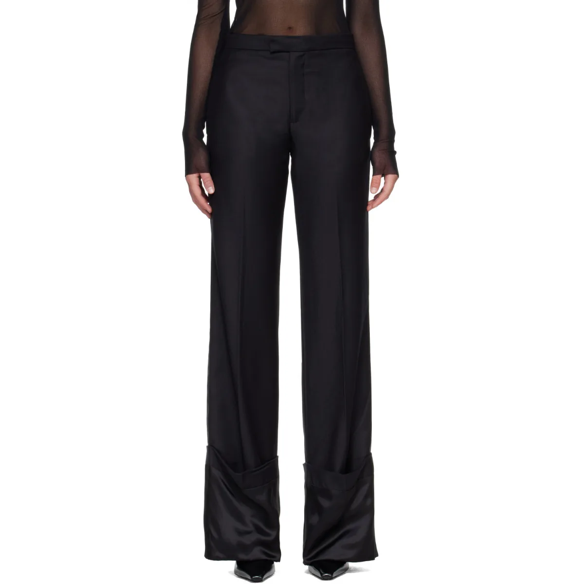 The Satin Tailored Trousers