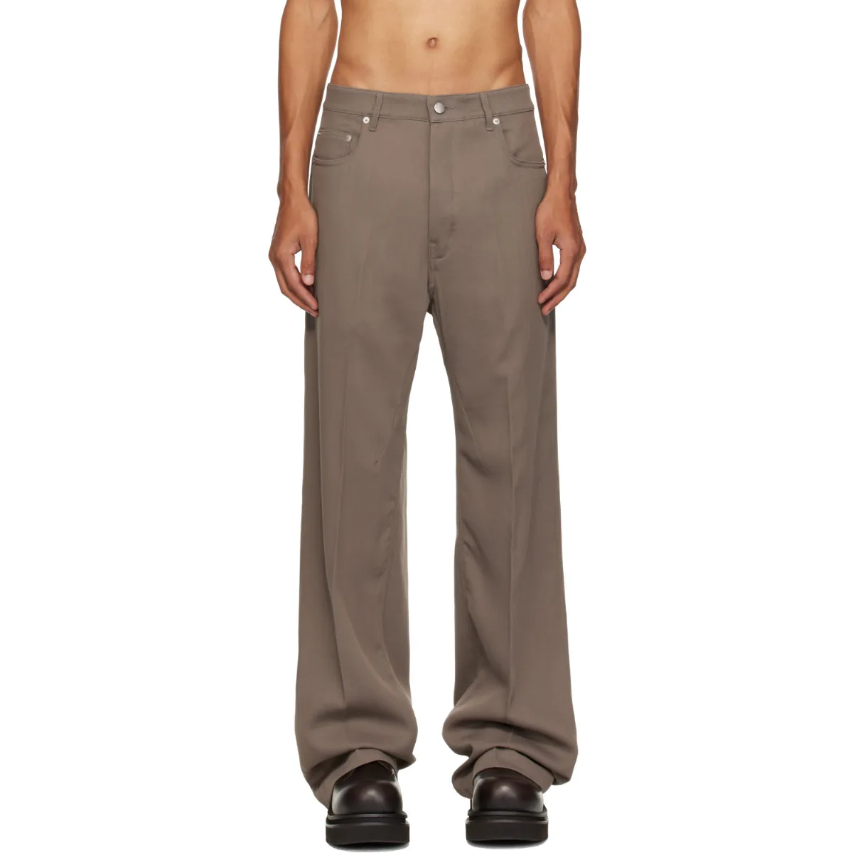 Tower Geth Trousers by Rick Owens
