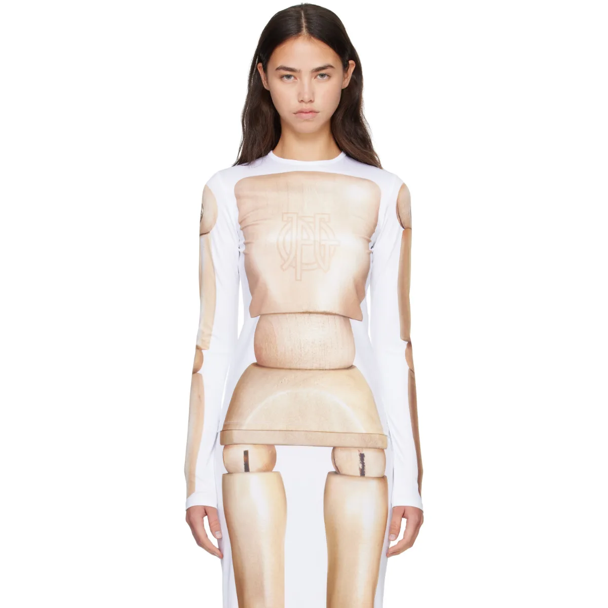 The Wooden Body T-Shirt by Jean Paul Gaultier
