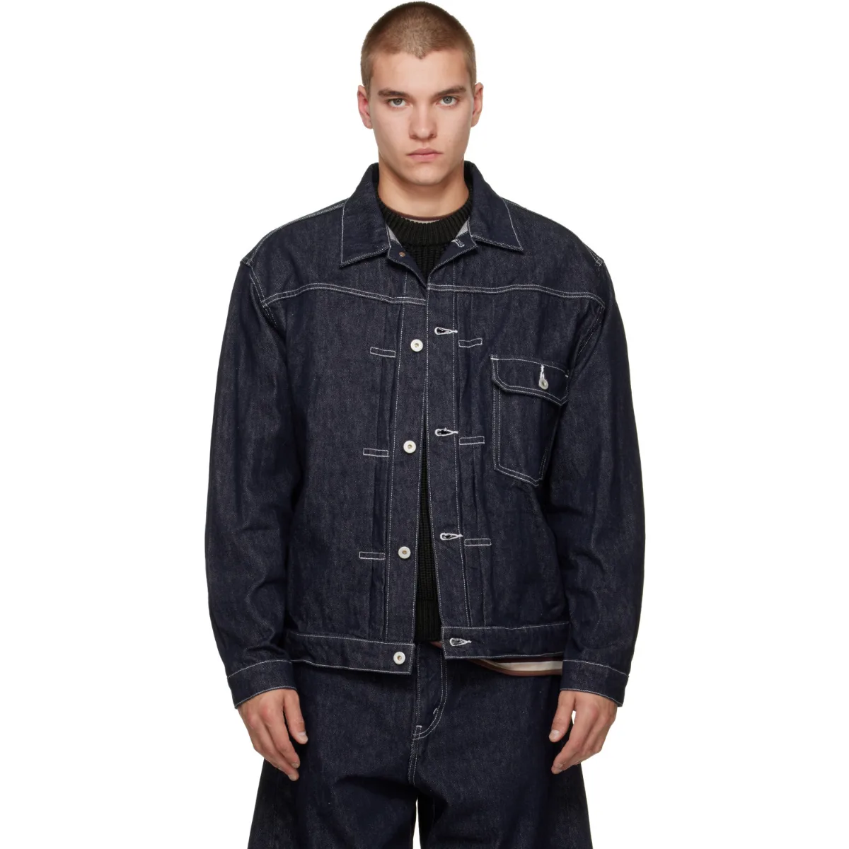 Reactive Denim Jacket by Comme des Garçons Homme